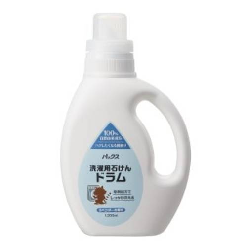 樂天商城 - パックス 洗濯用石けんドラム （1200ml） 【太陽油脂】