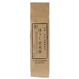 有機ほうじ玄米茶（150g）【童仙房茶舗】