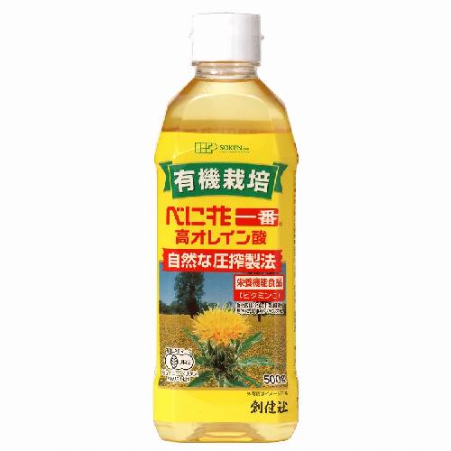 有機栽培べに花一番高オレイン酸 (500g) 【創健社】 有機栽培べに花一番高オレイン酸 (500g) 【創健社】
