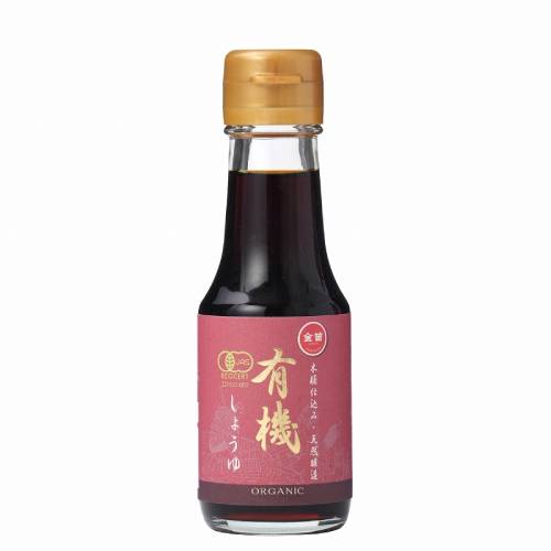 金笛 有機しょうゆ (100ml) 【笛木醤油】