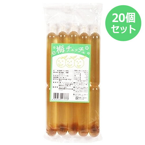 【春夏限定】棒ジュース梅チュッチュ （90ml×5）×20個セット【パンドラファームグループ】