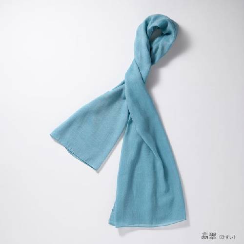 【竹布特典】和布(なごみぬの) 翡翠/ひすい 約44cm×130cm 【ナファ生活研究所】