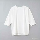 【竹布特典】リラックスTシャツ オフホワイト M~L 【ナファ生活研究所】(4)