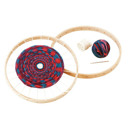 ラウンド手おりセット（WM912）【ウールマニュファクチャー/WOLL-MANUFAKTURE】【4歳頃から】 ※キャンセル不可