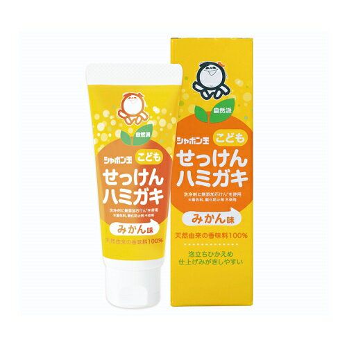 シャボン玉こどもせっけんハミガキ (50g) 【シャボン玉せっけん】