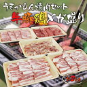 うまかもん焼肉セット 牛豚鶏メガ盛り 2kg ( 和牛カルビ/和牛赤身/国産豚バラ/鶏もも ) BBQ バーベキュー 大容量 九州産