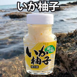 【D】本尾海産 いか塩辛(ゆず) 110g ボリューム満点・大容量サイズ 壱岐 塩辛 おつまみ いか イカ 瓶詰 ゆず いか柚子 ユズ（D商品と同梱可）