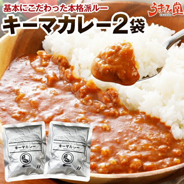 キーマカレー 辛口 180g×2パック 送料無料 レトルト食品 国産 豚肉 カレー ご飯 のお供に 牛肉 常温保存OK 非常食にも おつまみ おかず 日持ち 常温 ポイント消化 1000円ポッキリ [メール便]