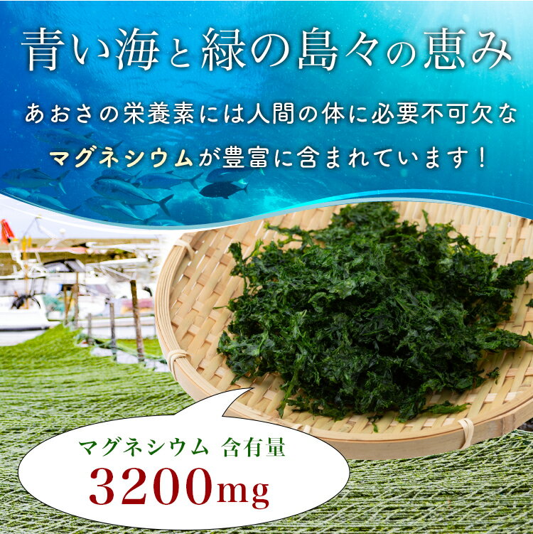 あおさ 海苔 54g (18g×3袋) 鹿児島 国産 メール便 乾燥 青さ ポイント消化 送料無料 常温便 無添加 アーサ