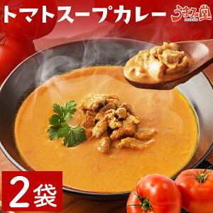 トマトスープカレー 180g×2袋 メール便 送料無料 レトルトカレー トマトカレー グルテンフリー 無水カレー ココナッツミルク 惣菜 セット 詰め合わせ 常温保存OK 非常食にも 手土産 ギフト プレゼント 旨さには訳あり