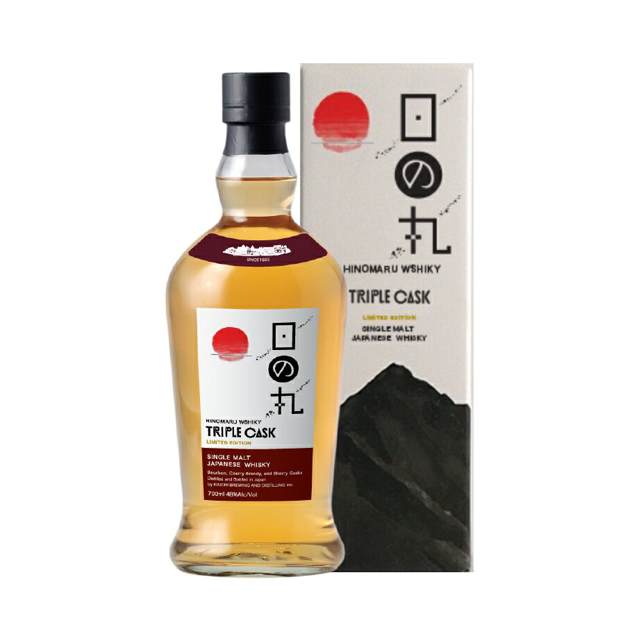 木内酒造 八郷蒸留所 日の丸ウイスキー トリプルカスク700ml