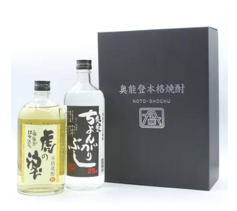日本醗酵化成 奥能登焼酎セットA-39(ちょんがりぶし・虎の涙)