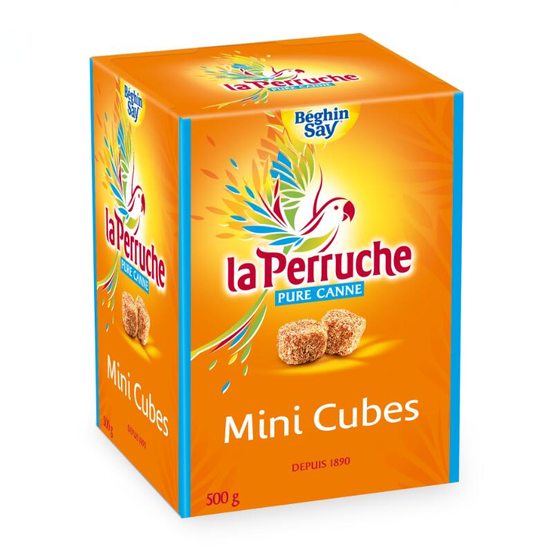 ベギャンセ “ラ・ペルーシュ” ミニ ブラウン キューブ(角砂糖)500g※個包装ではございません