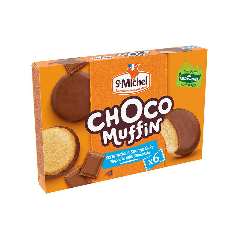サンミッシェル チョコレート マフィン 6個入り(180g)【賞味期限2025年3月1日】※ご贈答対応不可※割引中
