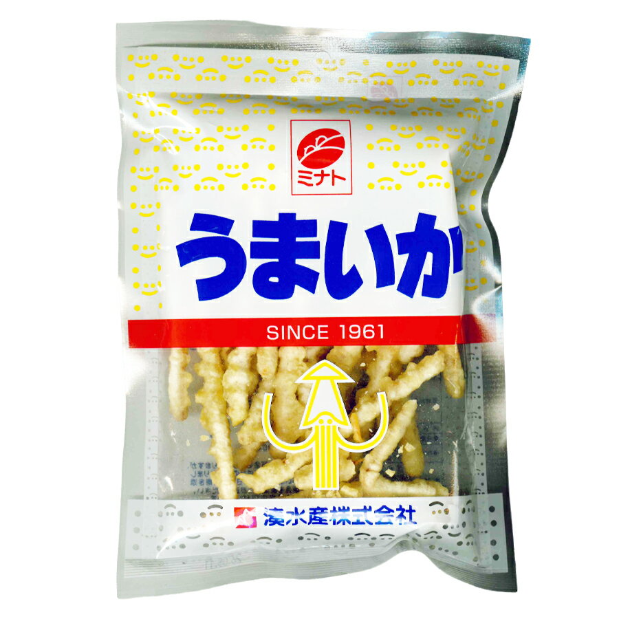 【賞味期限2026年5月11日】湊水産 うまいか(ミナトのうまいか)64g(ミニサイズ)