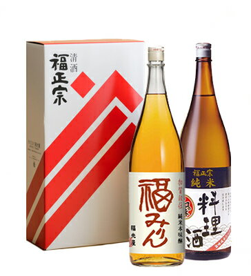 福光屋 福みりん・純米料理酒セット(各1800ml)【2022年5月製造分】