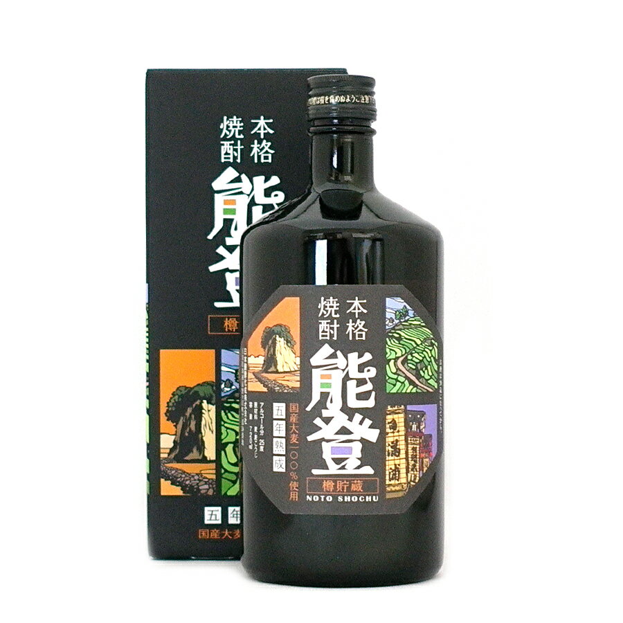 Rakuten - 日本醗酵化成 能登＜樽貯蔵＞25%720ml(化粧箱入)