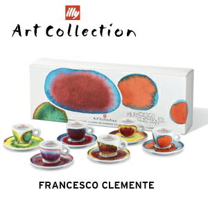 イリー アートコレクションilly Art Collectionフランチェスコ・クレメンテ FRANCESCO CLEMENTEデミタスカップ(エスプレッソカップ)6客セット