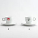 イリー/illy 創業75周年記念 エスプレッソカップ(デミタスカップ)&ソーサー1客(3)