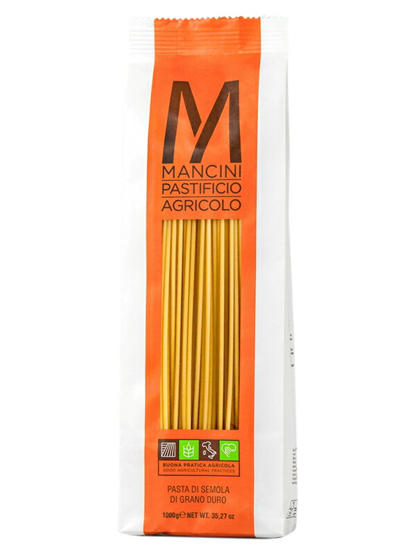 パスタマンチーニ スパゲッティ(太さ約2.2mm)1000g(1kg)※ラッピング不可【賞味期限6ヶ月以上】