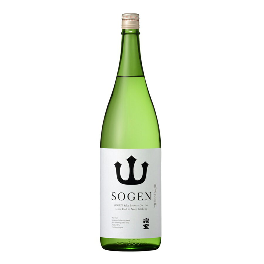 宗玄 SOGEN 01 純米石川門1800ml