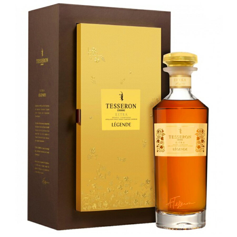 【J.I.S社輸入品】コニャック テセロン(TESSERON)エクストラ レジェンド(EXTRA LEGENDE)700ml