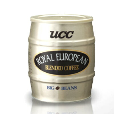 UCC ロイヤルヨーロッパブレンド(缶)豆700g■■■6缶(1ケース)■■■※挽いてありません※ヨーロピアンブレンド