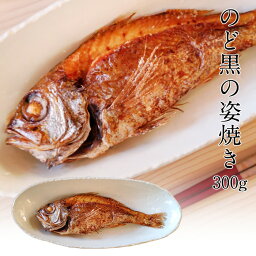 完全受注 のど黒の姿焼き300g 若狭でで水揚げされたのど黒を焼き上げてお届け【NE】