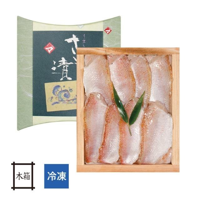 【木箱単品】のど黒の笹漬け 180g 日本酒・純米酒といっしょにゆったり飲みたい逸品！ たっぷりサイズ 刺身 お祝い お返し お慶び 内祝 お取り寄せ 福井 名産 魚介 海鮮 満天青空レストランで紹介