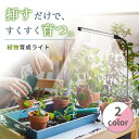 植物育成ライト LED 鉢に挿すだけ 簡単設置 白光 赤光 省エネ 5W 観葉植物 室内用 育成ランプ 多肉植物 ハーブ用 園芸ライト