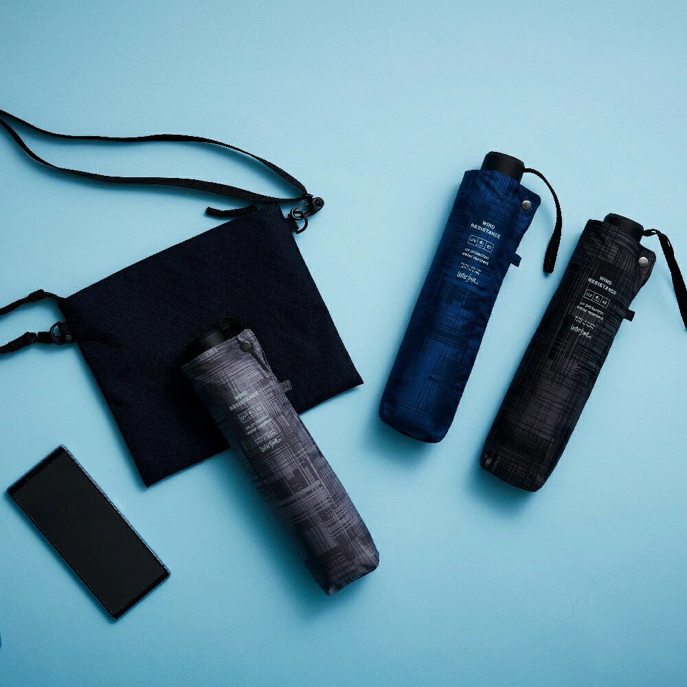 【最短日選択は365日出荷】 耐風傘 超撥水 大判 傘 メンズ 大きい 折りたたみ 折り畳み傘 [ ウォーターフロント LIM ウインドレジスタンス ストーム 折りたたみ傘 ] 親骨63cm 男性 ユニセックス 学生 雨傘 ブランド waterfront 傘専門店