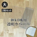 御朱印帳カバー オリジナル 透明 大サイズ 2枚セット メール便