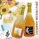 送料無料 父の日 ギフト 紀州南高梅 本格梅酒 「 Ryu 」 & にごり梅酒「 はる姫 」 飲みくらべ セット 各300ml 箱入 和歌山 みなべ 自家梅園産...