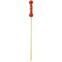 京串 赤・黄 12cm(10本入)・ピック、和菓子串、団子串、おせち、お正月、慶事、祝い、弁当、掛け紙、敷き紙、和食、敷紙、和菓子