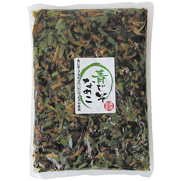割烹百珍）青じそなめこ　1kg【キーワード】常温食材