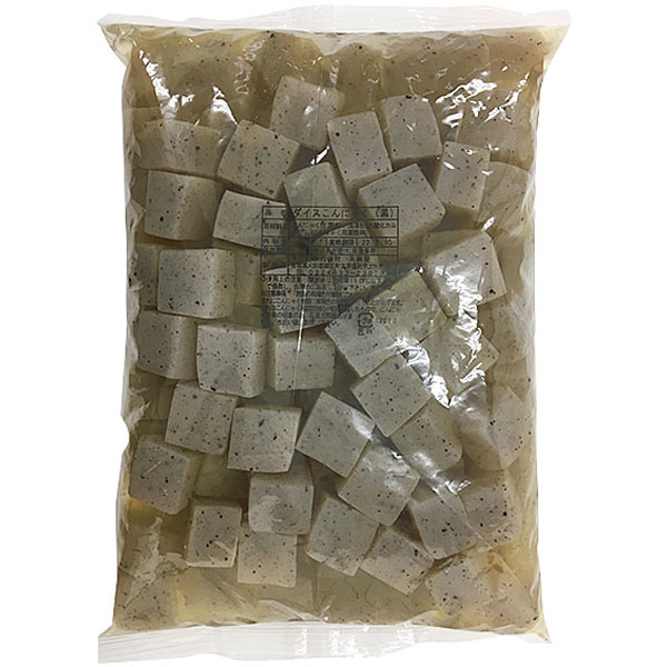 ダイスこんにゃく20（黒）【キーワード】常温食材