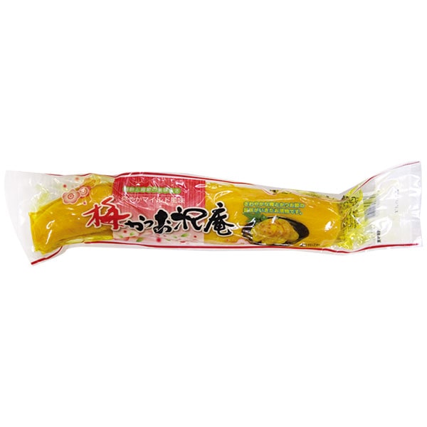 【規格内容】約300～450g（カットなし）【外装サイズ】110×400×40mm●主原料：大根、漬け原材料（ぶどう糖果糖液糖、食塩、梅酢、鰹節、蟹エキス、ぬか類）／酸味料、調味料（アミノ酸）、甘味料（サッカリンNa）、他【最終加工地】中国【調理方法】お好みの大きさにカットしてください。 【数量】1袋 ●送料：880円　※61袋から無料です。 【注意事項】 ※北海道・沖縄の配達不可です。 ※他のテイクアウト商品と同梱できる場合は、弊社にて送料を訂正させて頂きますのでそのままご注文下さい。 ※メーカー発送品のため代金引換不可となります。 ※送付先宛名に会社名または店舗名のご入力をお願いいたします。 ※ご注文のタイミングによっては在庫がない場合もございます。その場合はメールにてお知らせいたしますので予めご了承くださいませ。 ■【賞味期限につきまして】 ●メーカーより発送時点で30日以上賞味期限がある商品のみ出荷させていただきますが、お受け取り時までの間に数日要する場合は、30日以内の商品がお手元に届くことはございますので、予めご了承くださいませ。■【賞味期限につきまして】 ●メーカーより発送時点で30日以上賞味期限がある商品のみ出荷させていただきますが、お受け取り時までの間に数・日要する場合は、30日以内の商品がお手元に届くことはございますので、予めご了承くださいませ。