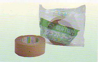 オカモトクラフトテープ（25mm幅x50m巻）1ケース【100個】｜粘着テープ　テープ　梱包　オカモト