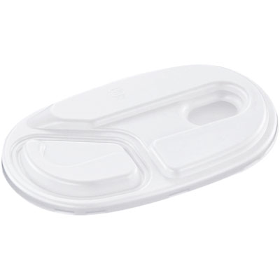 カレー・洋食容器　CFカレー（蓋）50枚入り|テイクアウト　Y002304　CFカレー＃1　共蓋