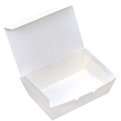 紙容器 KMー11 ナチュラル 1袋（50枚入り）【イベント・行事】お持ち帰り 紙ランチボックス、サービス箱、テイクアウトボックス、無地箱、汎用箱、フタ一体型