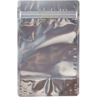 チャック付スタンド袋　KBVM（銀）1320　菓子袋、ガスバリア袋、焼き菓子袋、焼き菓子用袋、ラッピング、パッケージ、個包装用袋、包材