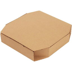 ネオクラフト　ピザBOX　L　ピザケース、ピザボックス、サービス箱、テイクアウトボックス、フタ一体型、パン屋さん向け
