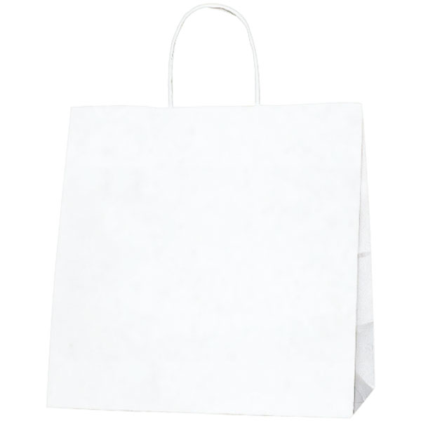 【規格内容】幅300×マチ150×高さ300mm【形状】マチ広タイプ【材質】晒クラフト紙80g／m平方メートル、丸紐【色】白【柄】柄無 ●数量：1袋（50枚） ●メーカー：HEIKO 送料：880円／一律 ⇒複数ご購入の場合はご注文後に当店にて送料を訂正させて頂きますのでそのままご注文ください。 ※他のテイクアウト容器（Yからはじまる該当商品番号のみ）を同時にご購入の場合も送料は一律880円となります。 【注意事項】 ※メーカー発送品のため代金引換不可となります。 ※送付先宛名に会社名または店舗名のご入力をお願いいたします。 ※北海道・沖縄県への配達は別途送料1100円（税込）が掛かりますのでご了承ください。 ※ご注文のタイミングによっては在庫がない場合もございます。その場合はメールにてお知らせいたしますので予めご了承くださいませ。