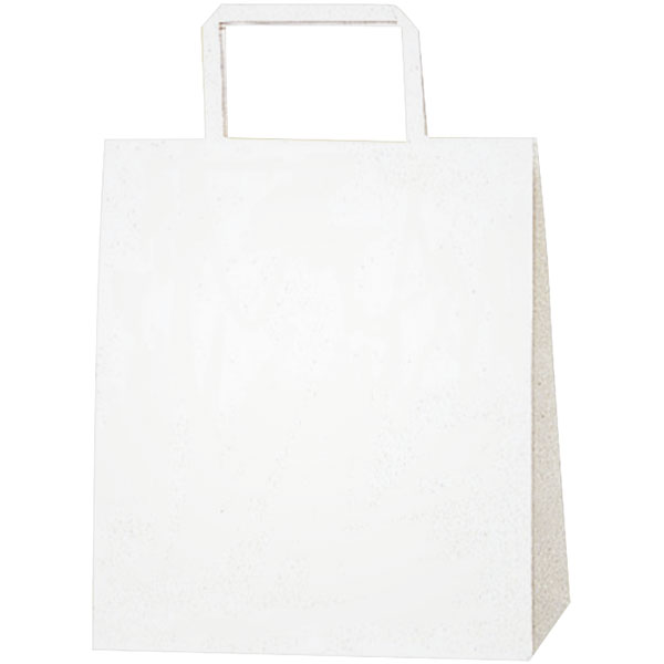 H25CB　S2　晒白無地【キーワード】手提げ紙袋、店舗用品