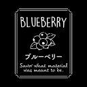 透明テイスティシール ブルーベリー【キーワード】ラッピング資材、シール、フレーバーシール、包材、ラッピング、個包装、ギフト、お菓子、味シール、テイスト、食品ラベル、クリア、黒、ブラック、フルーツ、果物、くだもの、通販