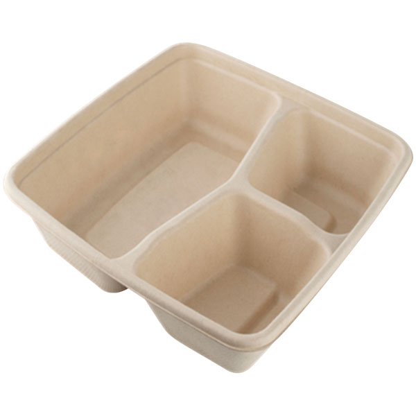 CS－1000－3 （本体・蓋） バガスモールドラミ有り【イベント・行事】お持ち帰り、学園祭、バザー、お祭り、夏祭り、文化祭、屋台、出店、露店、BBQ、バーベキュー、パーティー