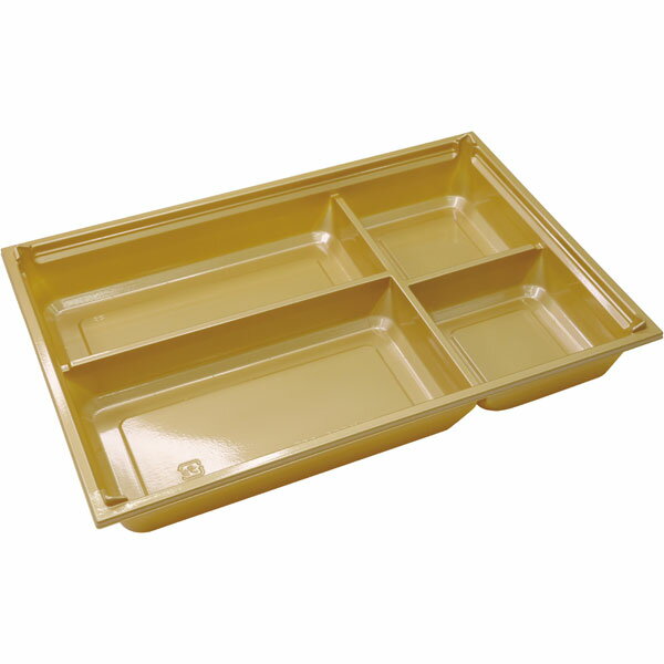 ワン折重90X60D　金（底のみ）【キーワード】高級弁当、会席料理
