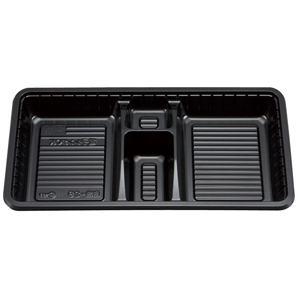 弁当容器　BS弁当29　黒本体　セット／BS弁当29　透明蓋【キーワード】