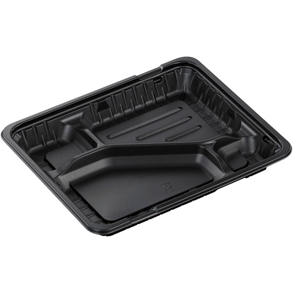 弁当容器　CTガチ弁L　IK24－20C2　BK身　セット／CTガチ弁　IK24－20　蓋【キーワード】安価、ECO、エ..