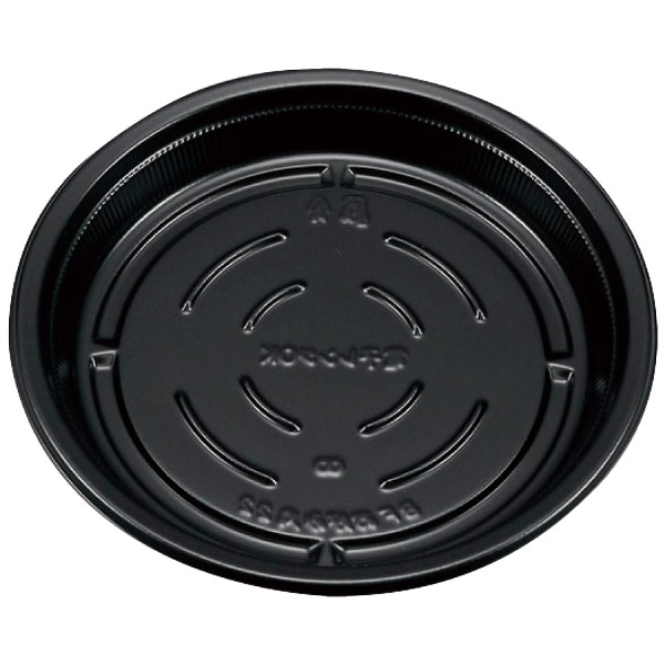 【規格内容】直径φ222×高さ31mm【色】黒【柄】柄無【販売形態】本体のみ【耐冷耐熱温度】105℃【材質】BF【補足1】蓋／外嵌合蓋、レンジOK（本体のみ） ●数量：1袋（50枚） ●メーカー：シーピー化成 送料：一律880円 ⇒複数ご購入の場合はご注文後に当店にて送料を訂正させて頂きますのでそのままご注文ください。 ※他のテイクアウト容器（Yからはじまる該当商品番号のみ）を同時にご購入の場合も送料は一律880円となります。 【注意事項】 ※メーカー発送品のため代金引換不可となります。 ※送付先宛名に会社名または店舗名のご入力をお願いいたします。 ※北海道・沖縄県への配達は別途送料1100円（税込）が掛かりますのでご了承ください。 ※ご注文のタイミングによっては在庫がない場合もございます。その場合はメールにてお知らせいたしますので予めご了承くださいませ。